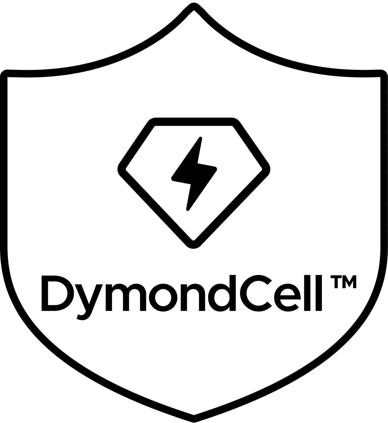 Dymondcell™と準固体セルの比較図