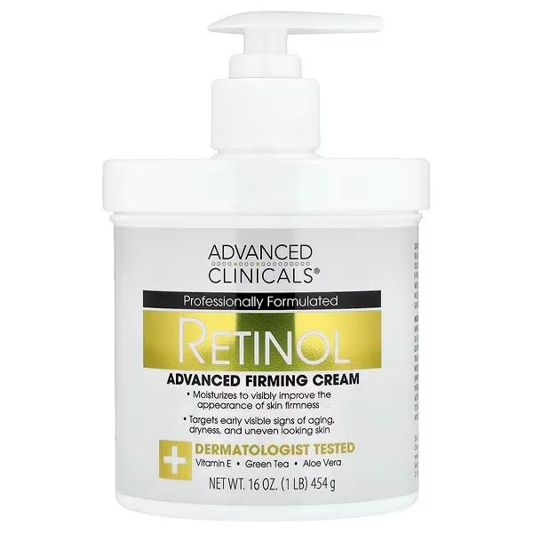 Advanced Clinicals レチノール アドバンスド ファーミングクリーム