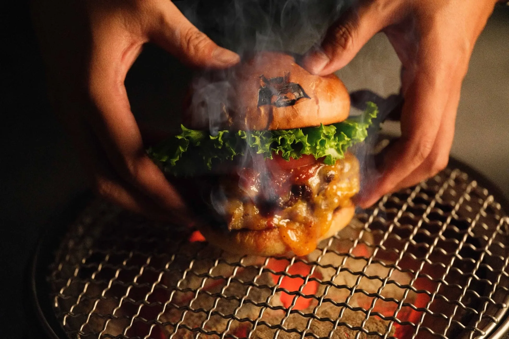 SHOGUN BURGERのハンバーガー