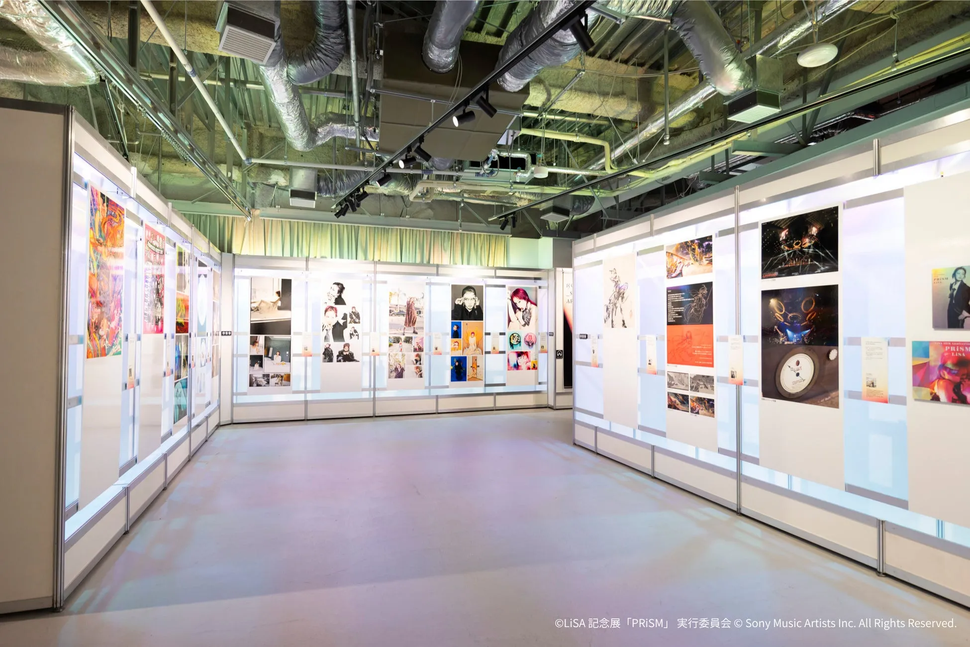 展覧会内の展示イメージ