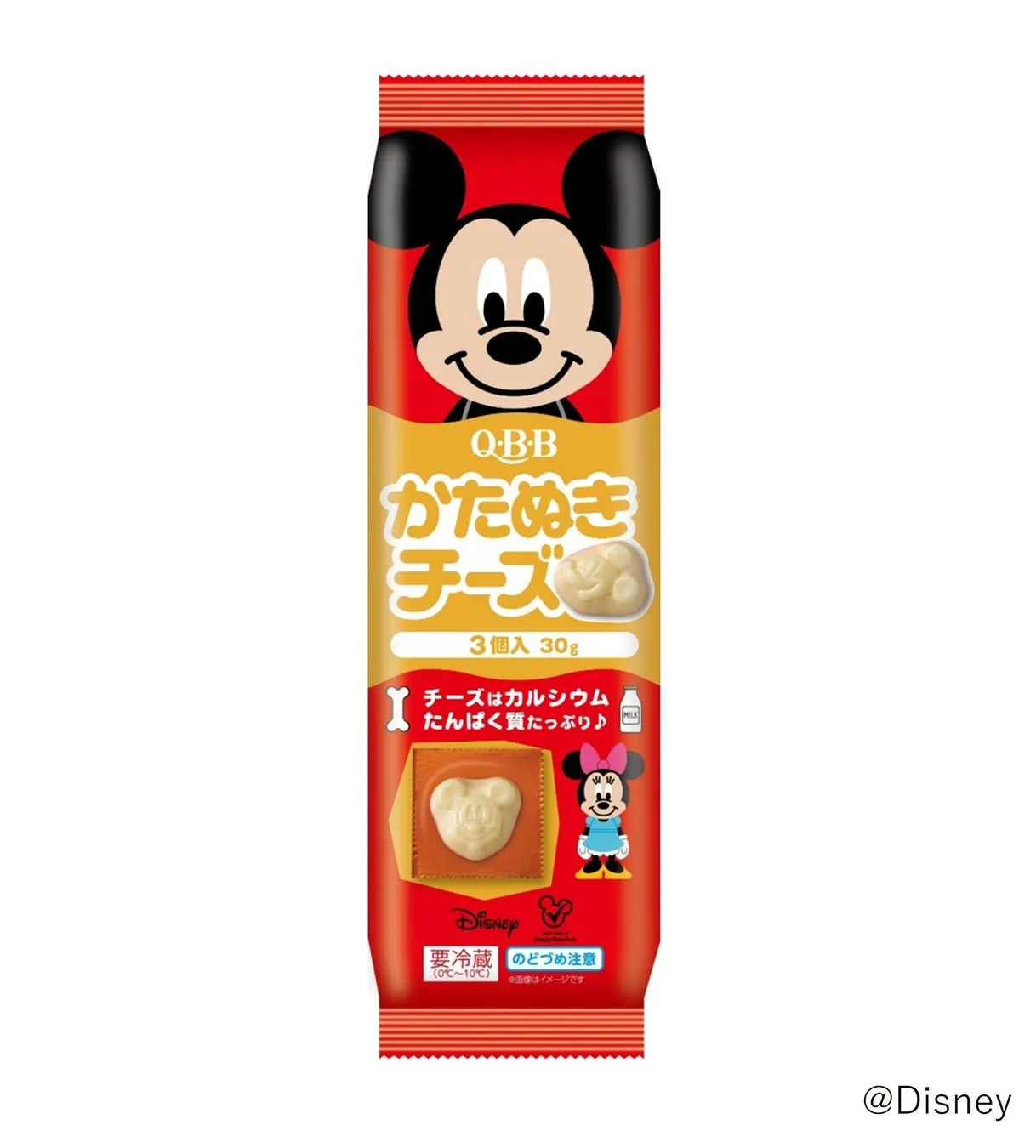 QBB ミッキー&フレンズ かたぬきチーズ