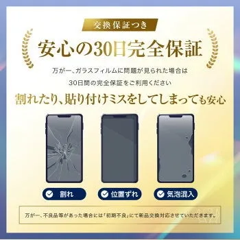 30日間完全保証