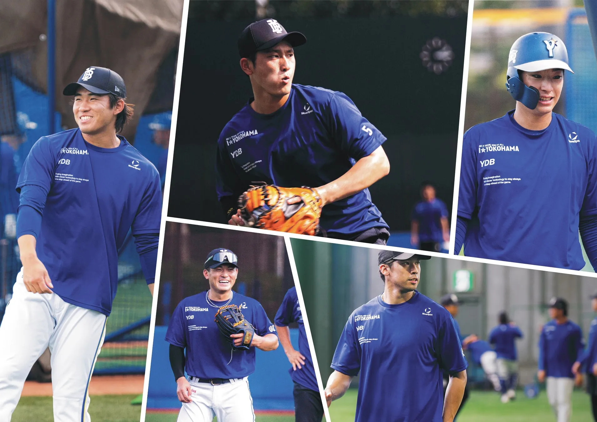 選手が着用するトレーニングTシャツのイメージ