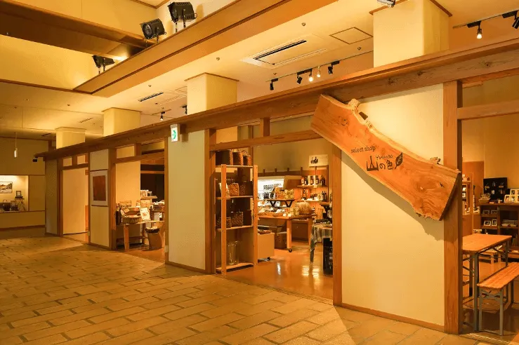 セレクトショップ 山の色