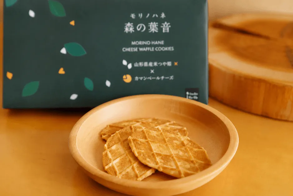 森の葉音 チーズワッフルクッキー