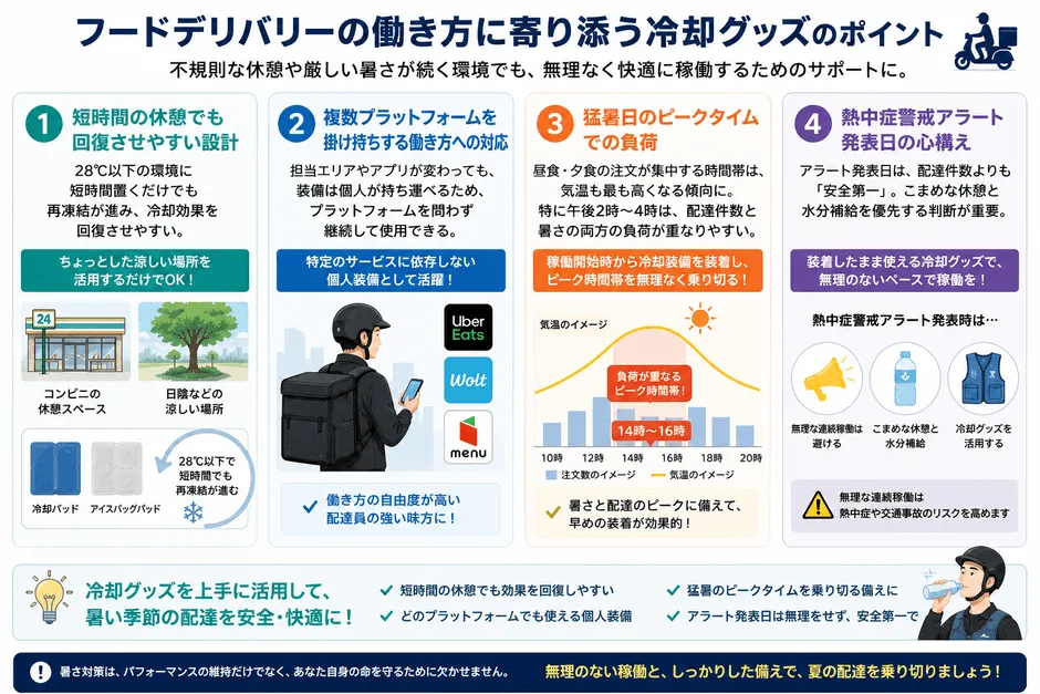 リュック用アイスバッグパッド