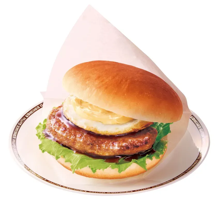 コメダ珈琲店お月見フルムーンてりやきバーガー