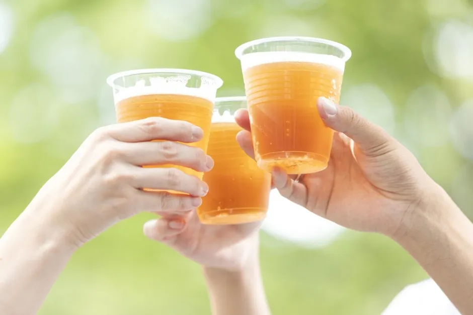 FUCHU BEER GARDEN 2026 けやき並木通りの様子