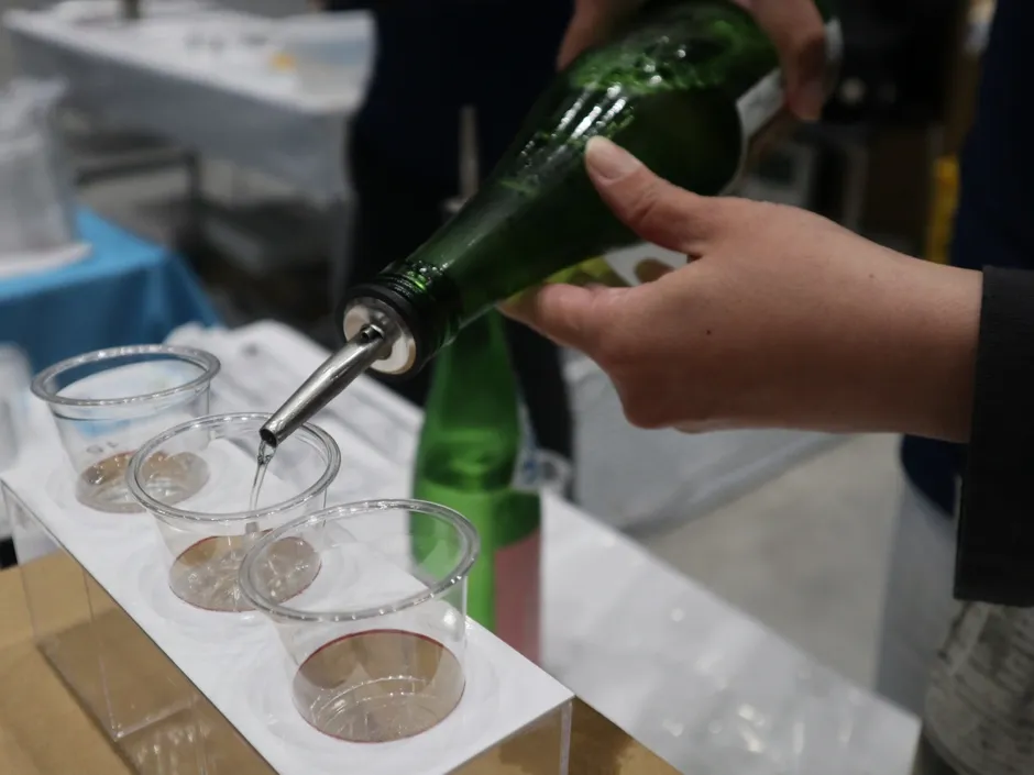 試飲ブースの様子