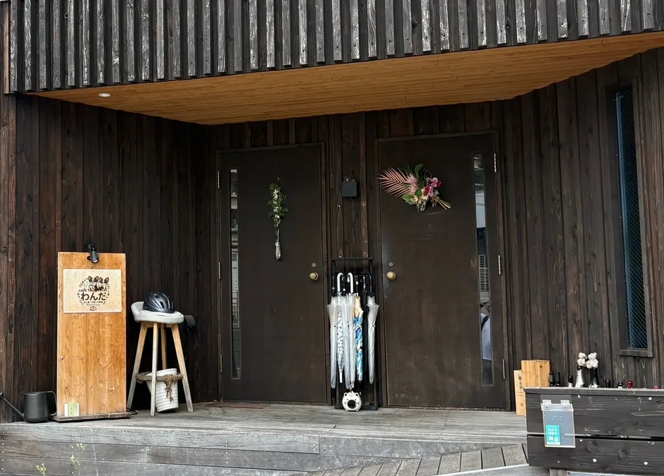 cafeわんだ店舗外観