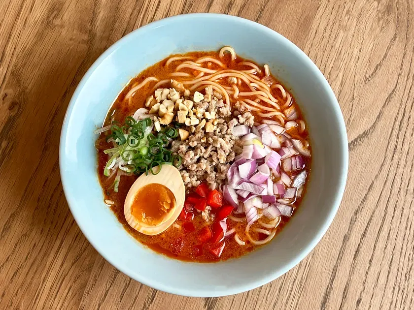 豆乳麻辣担々麺