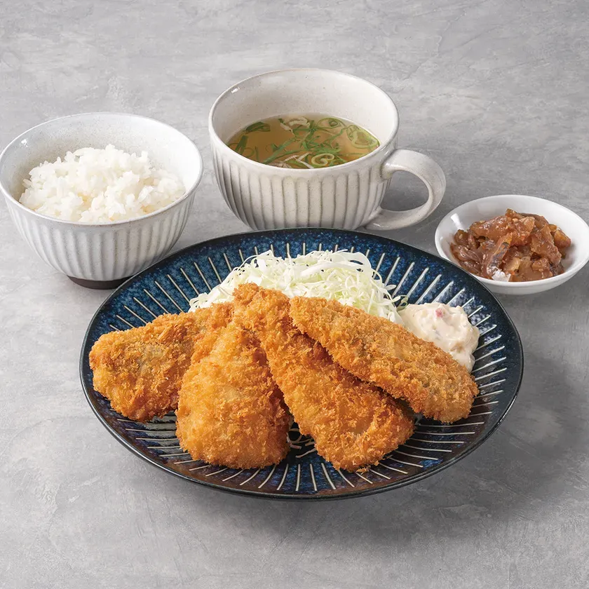 04_三陽食堂_「アジフライ食べ放題定食」