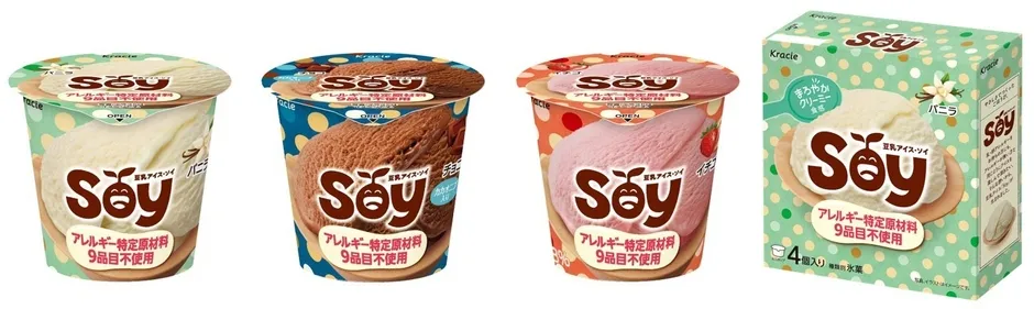 Soyバニラ・チョコ・イチゴ・マルチ