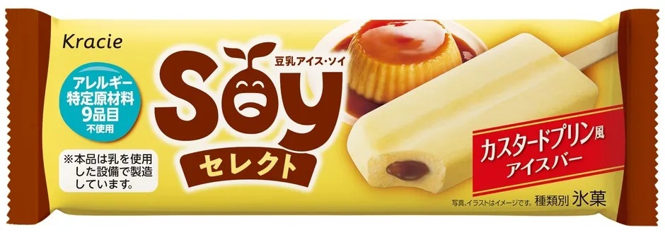 Soyセレクト　カスタードプリン風アイスバー