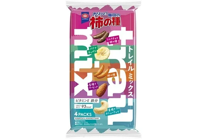 亀田の柿の種 トレイルミックス パッケージ画像