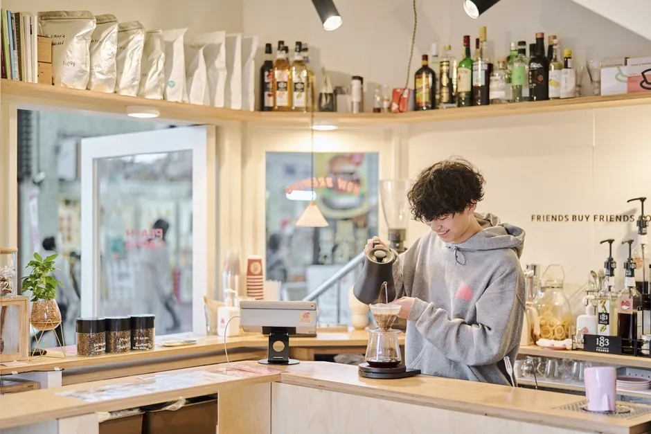 PEACH COFFEE DELIVERY