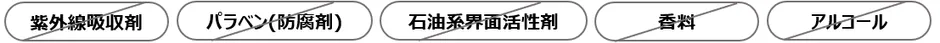 フリー処方成分