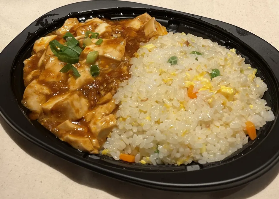 香蘭のマーボー炒飯