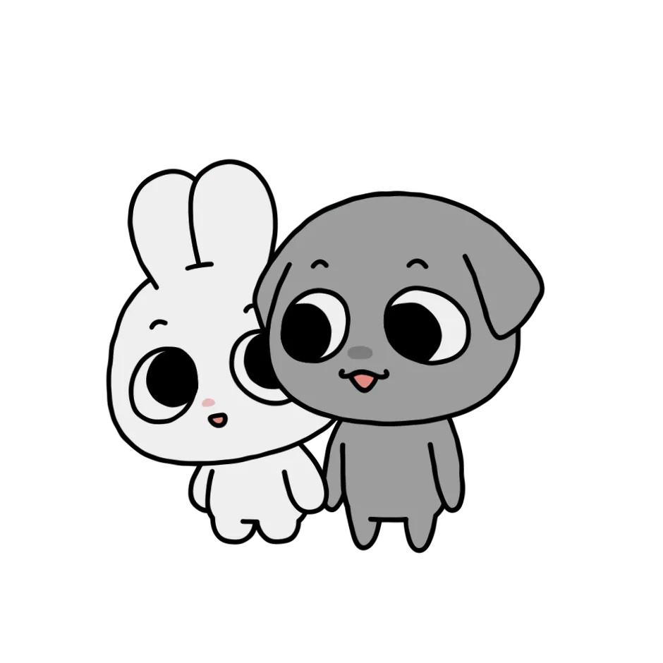 カムンとアントのキャラクターイメージ