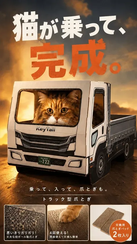 お気に入りの場所になった猫