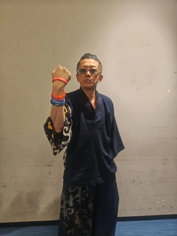 リストバンド集合写真