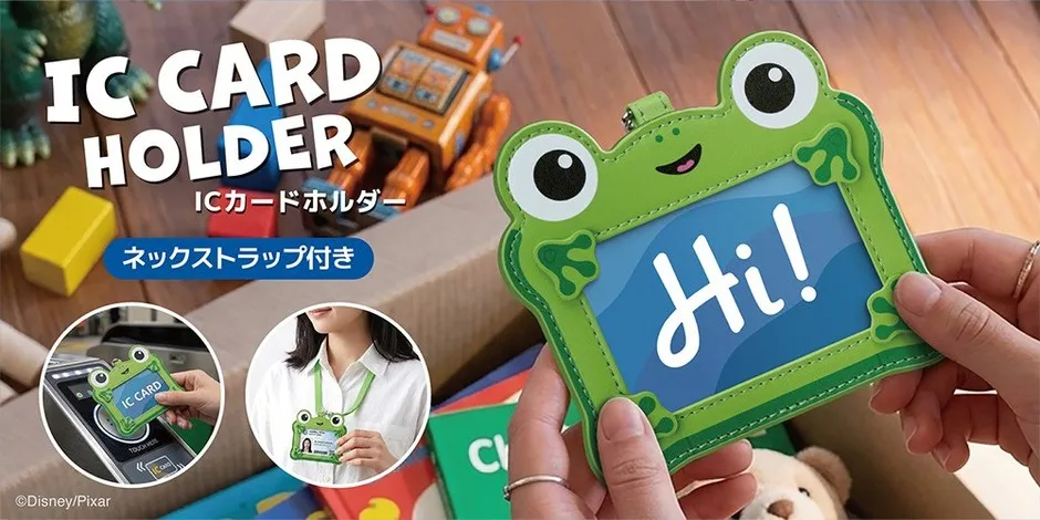 リリーパッドデザインICカードホルダーの全体像
