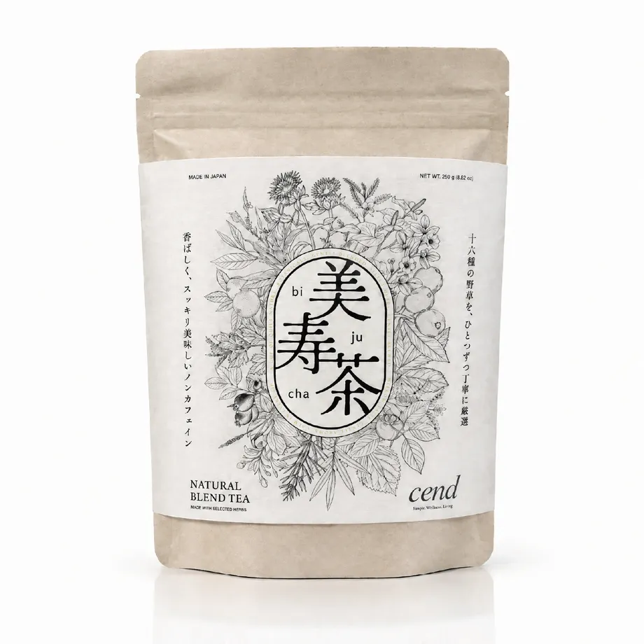 美寿茶の商品パッケージ正面
