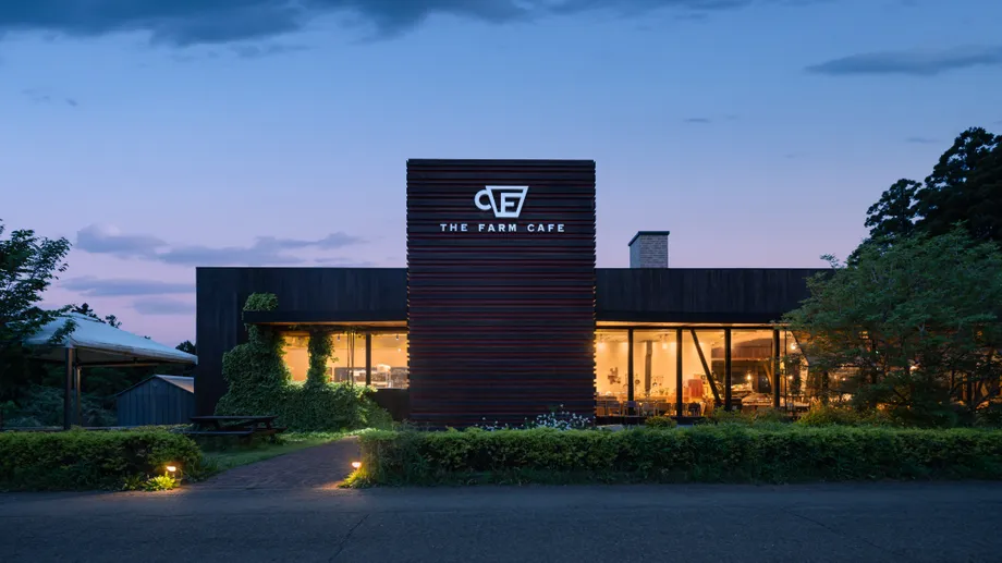 THE FARMカフェの外観