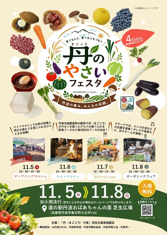 フェスタの開催チラシ