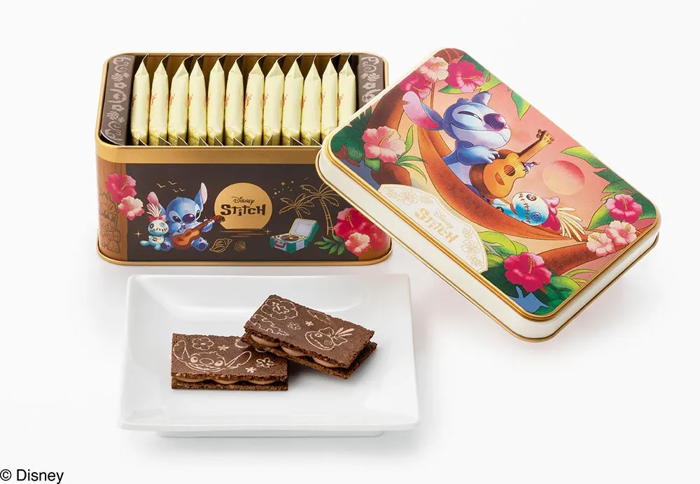 スティッチ/マカダミアチョコレートサンド スペシャル缶