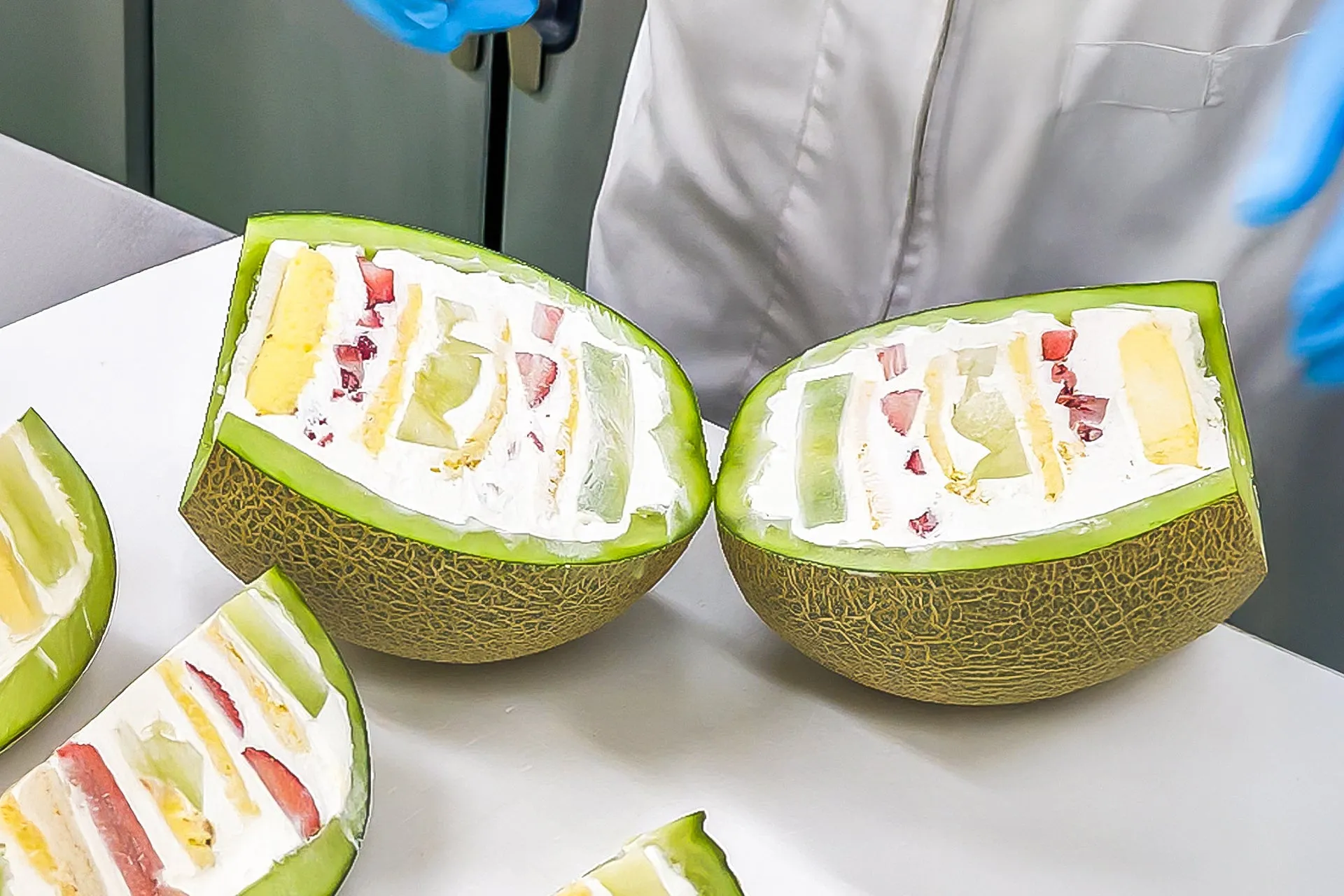 大玉まるごとメロンショート 実食イメージ3