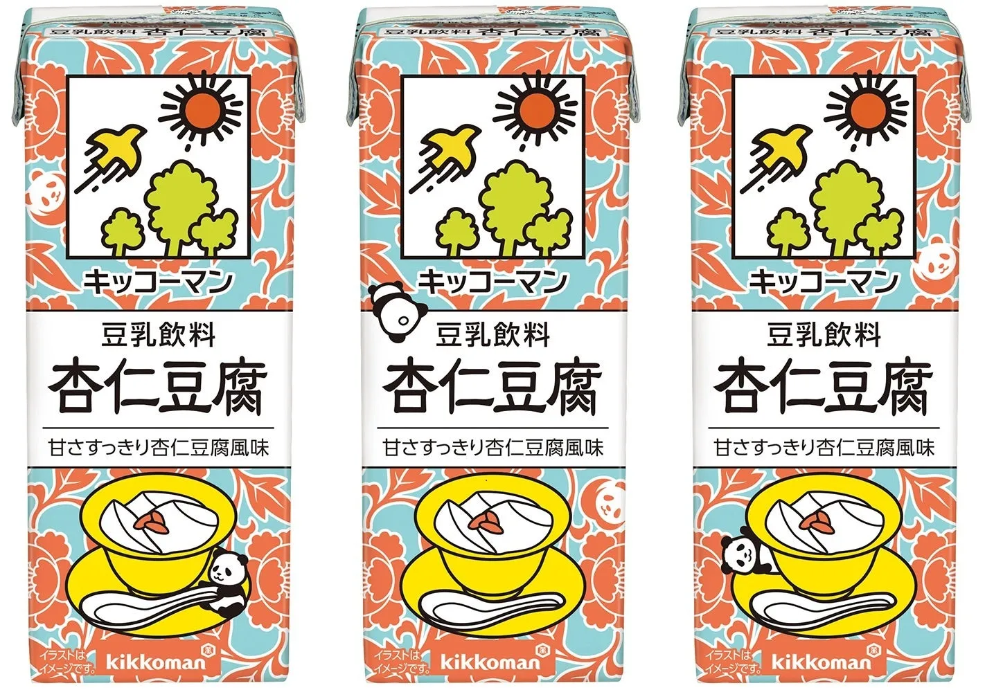 キッコーマン 豆乳飲料 杏仁豆腐 隠れパンダ