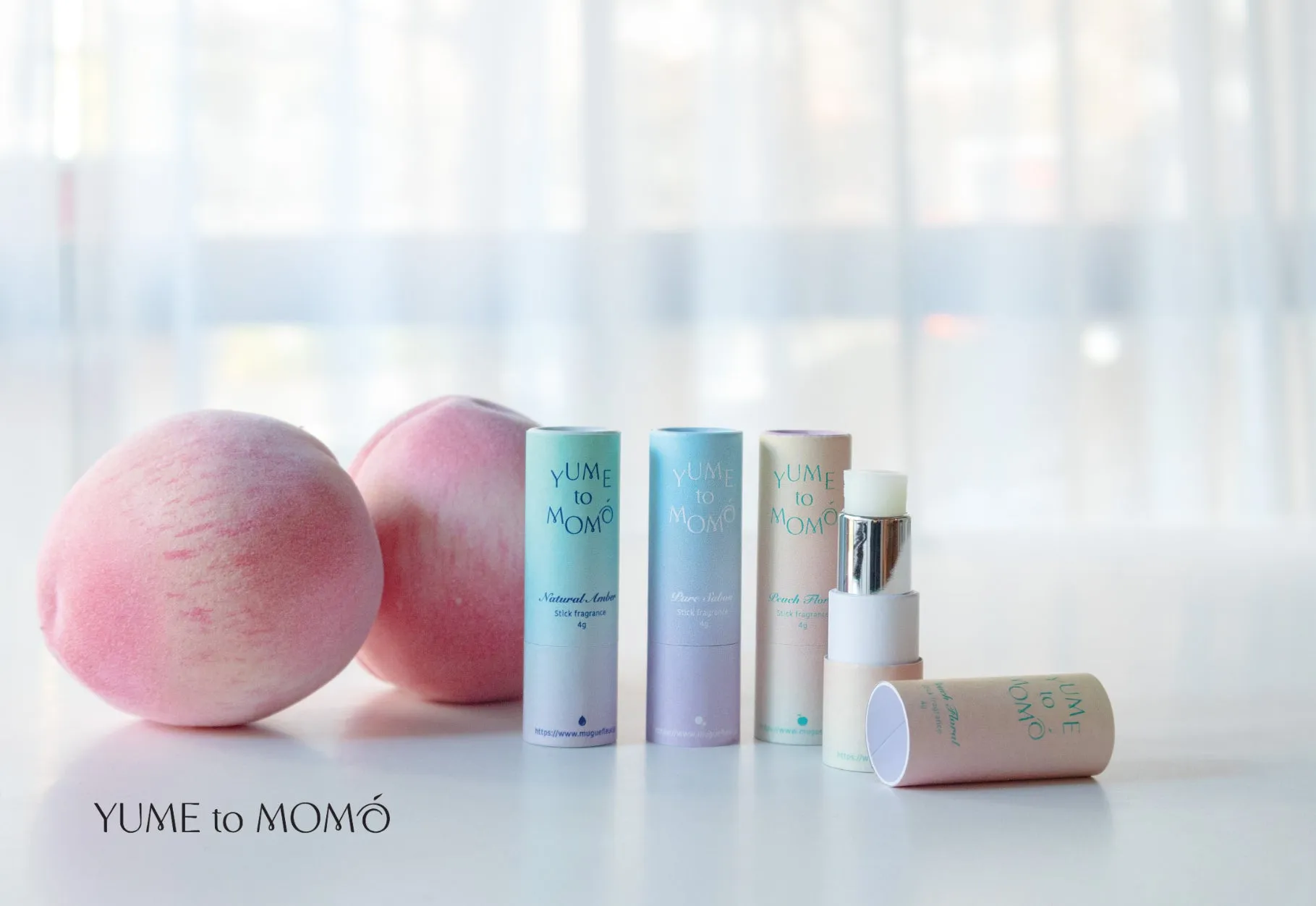 「香水きつすぎ」もう卒業！【YUME to MOMO】桃のスティックフレグランスが叶える「ふんわり美香」