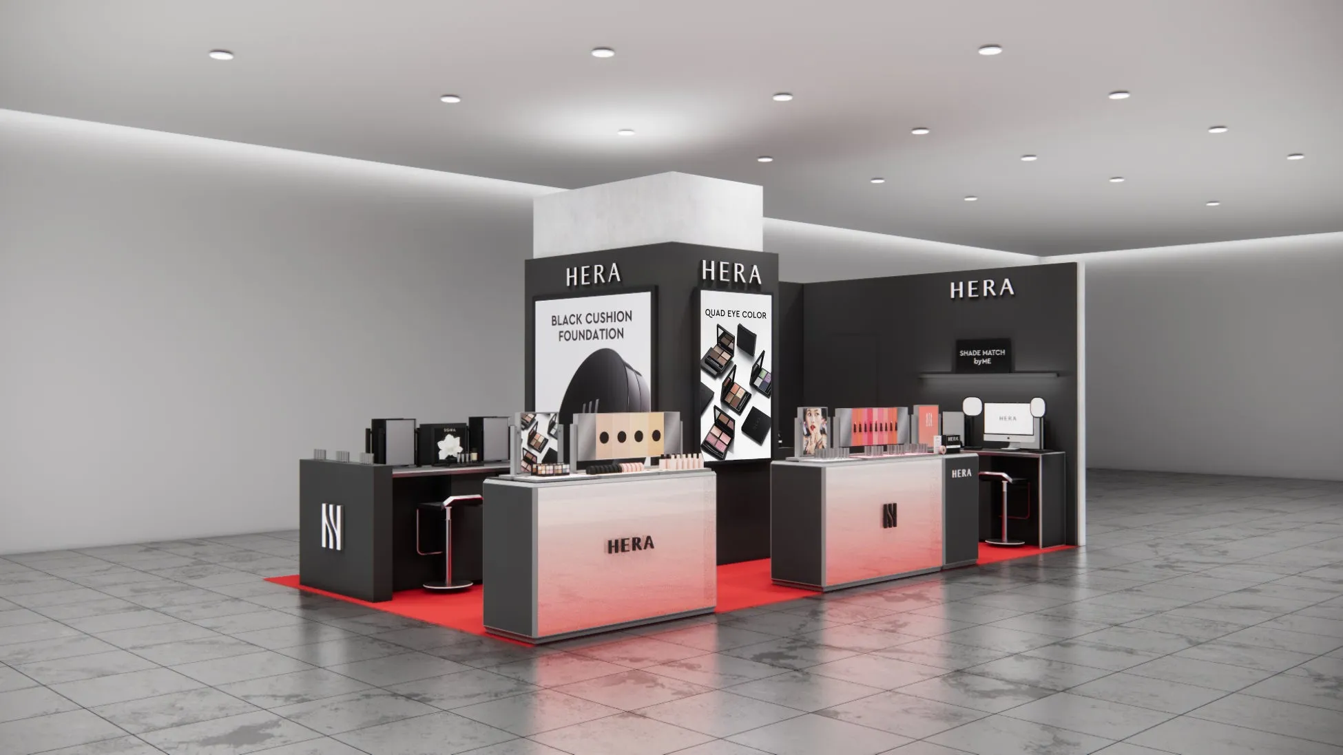 HERA「クァッドアイカラー N」伊勢丹新宿先行！品格と遊び心のソウルメイク体験