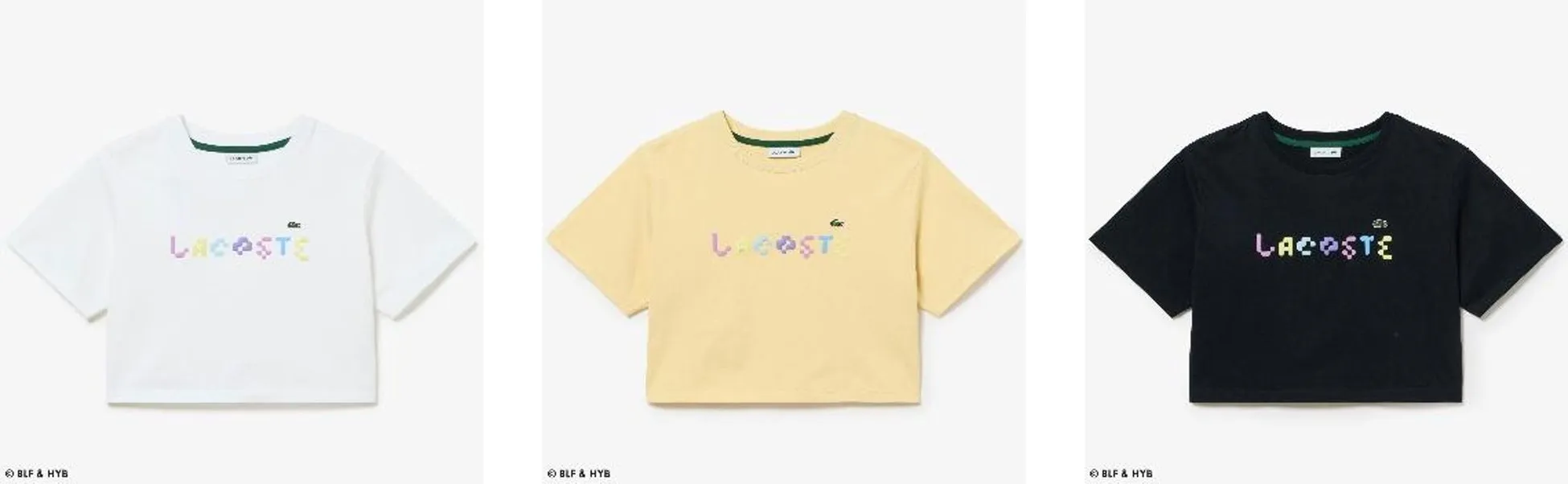 発泡プリントクロップドTシャツ