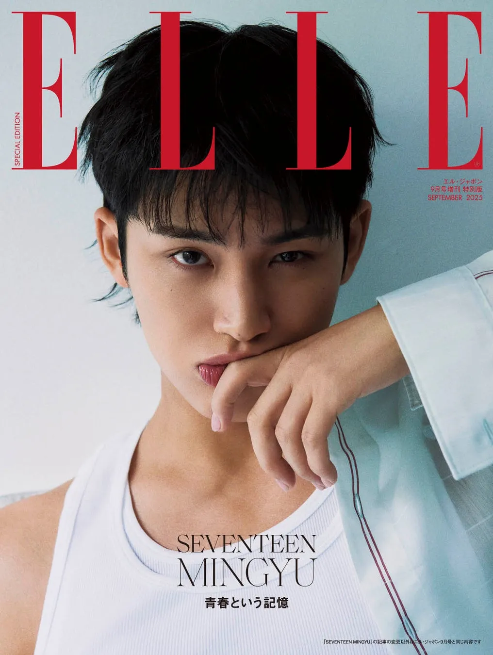  SEVENTEEN MINGYUソロ初表紙！『エル・ジャポン』9月号の「独占フォト」に驚愕！
