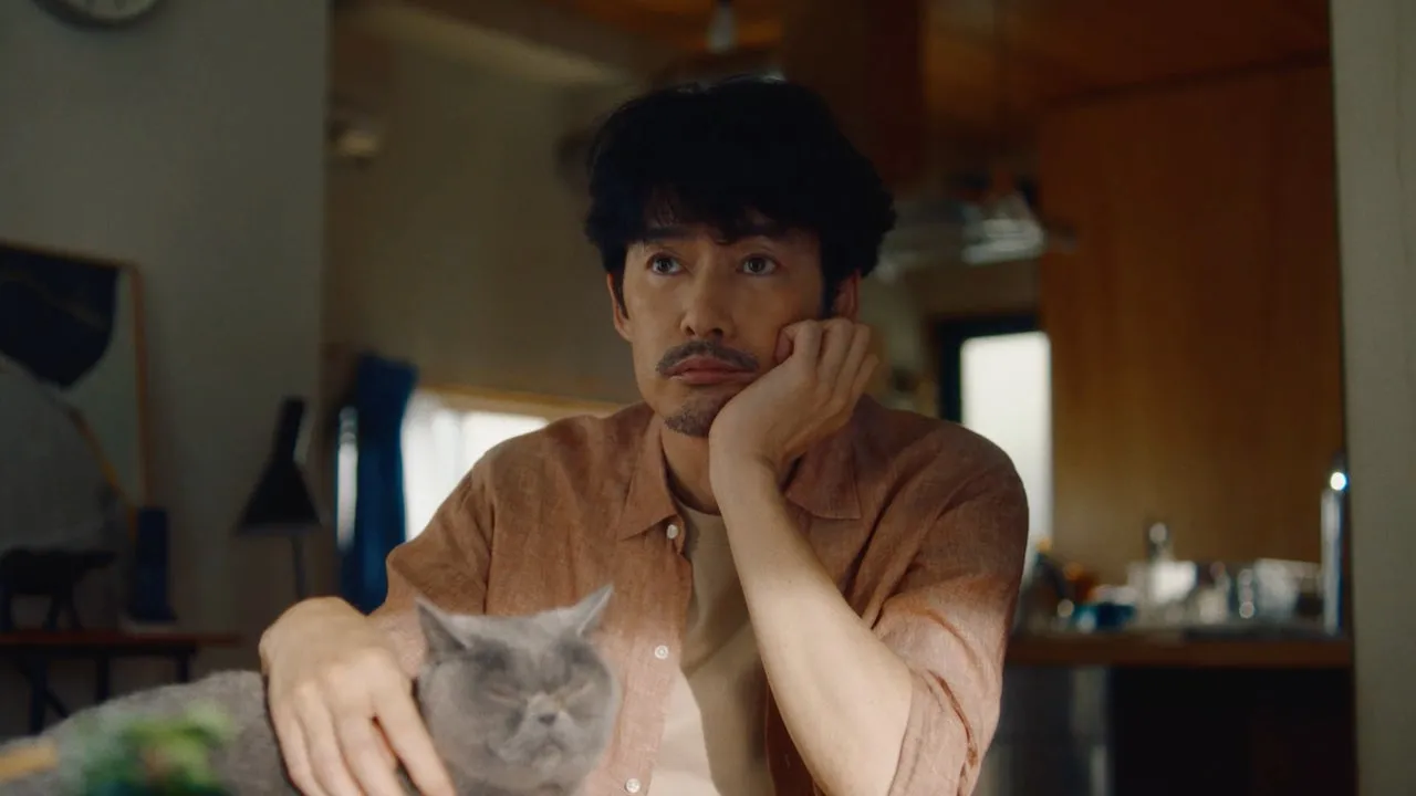 竹野内部長と猫