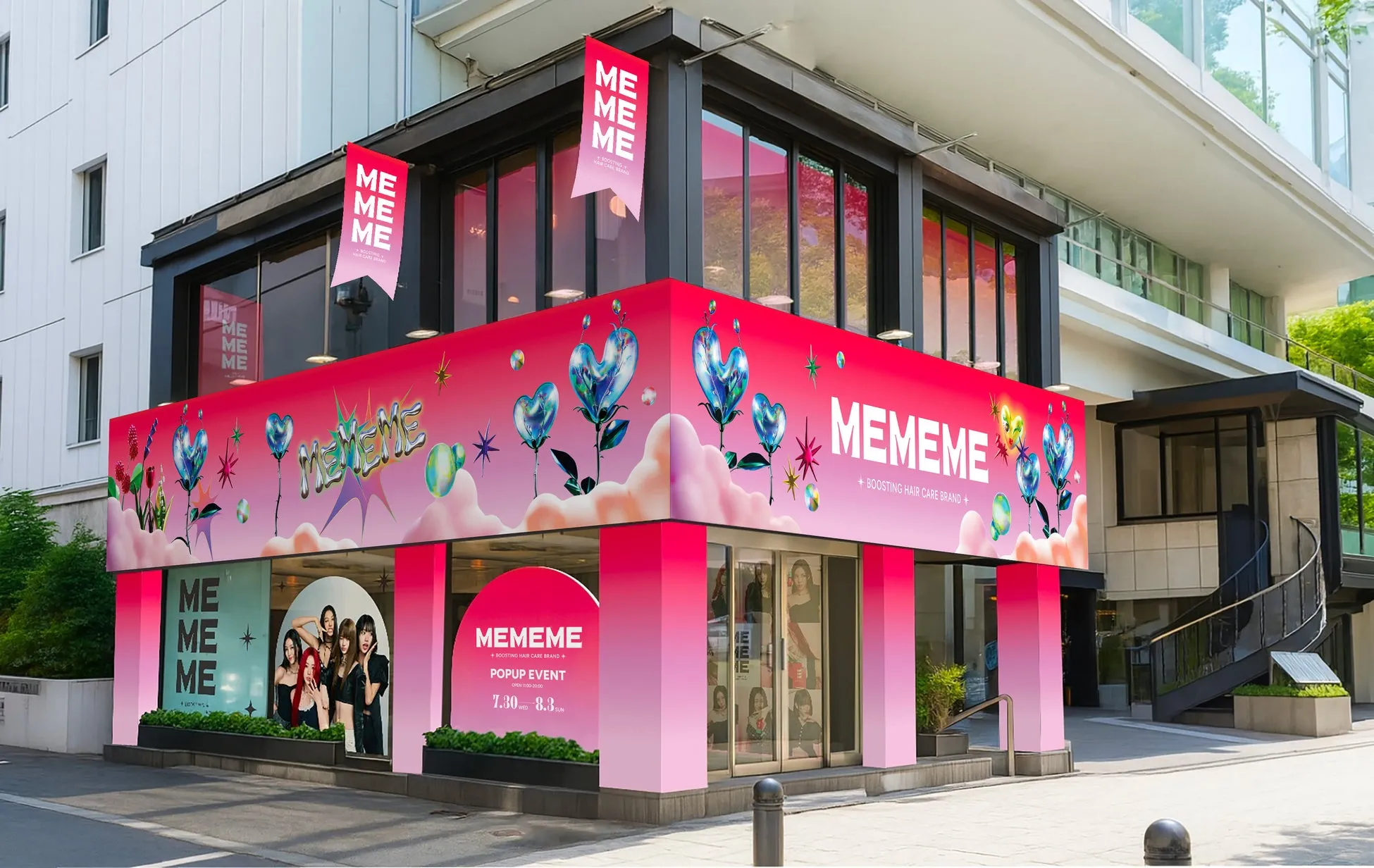 POP-UPストア「MEMEME STUDIO」のイメージ