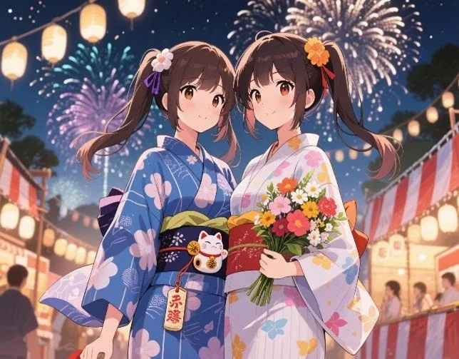 多様な画風のAI生成画像例