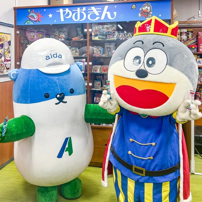 うまえもんとアイダコツミくんのコラボ動画イメージ