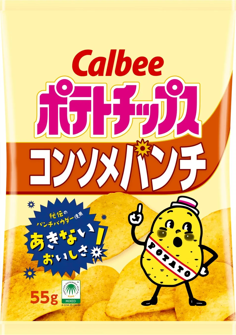 ポテトチップス コンソメパンチ