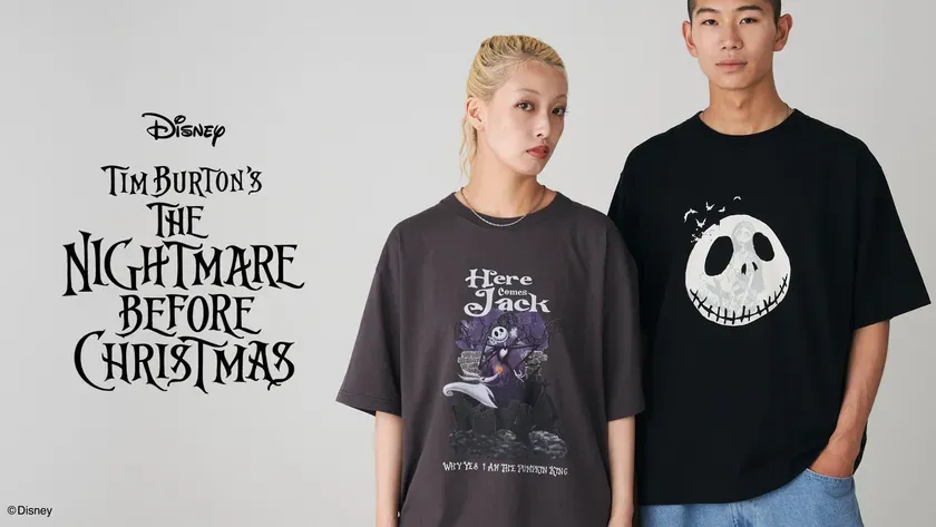 【ナイトメアー・ビフォア・クリスマス】大人も驚くディズニーTシャツの秘密！ハロウィン前にチェック