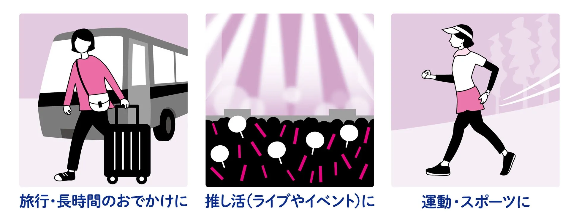 ナチュラ 吸水ショーツのおすすめ使用シーン