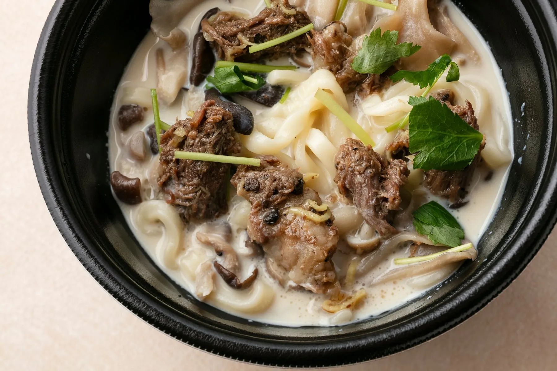 とうふ屋うかいの豆乳肉うどんイメージ