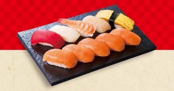 サーモンたっぷり