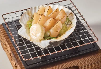 “焦がし醤油”北海道産ほたてバター焼き