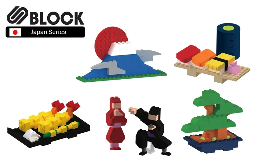 S BLOCK JAPANシリーズ集合
