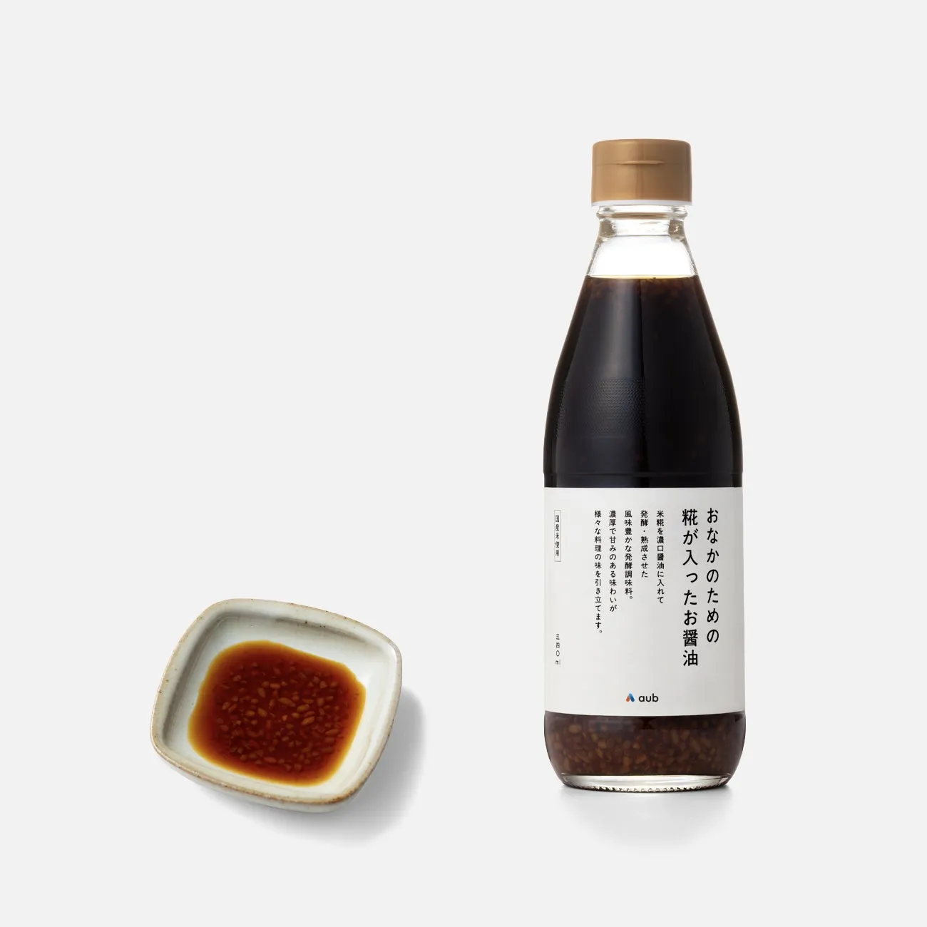 おなかのための糀が入ったお醤油