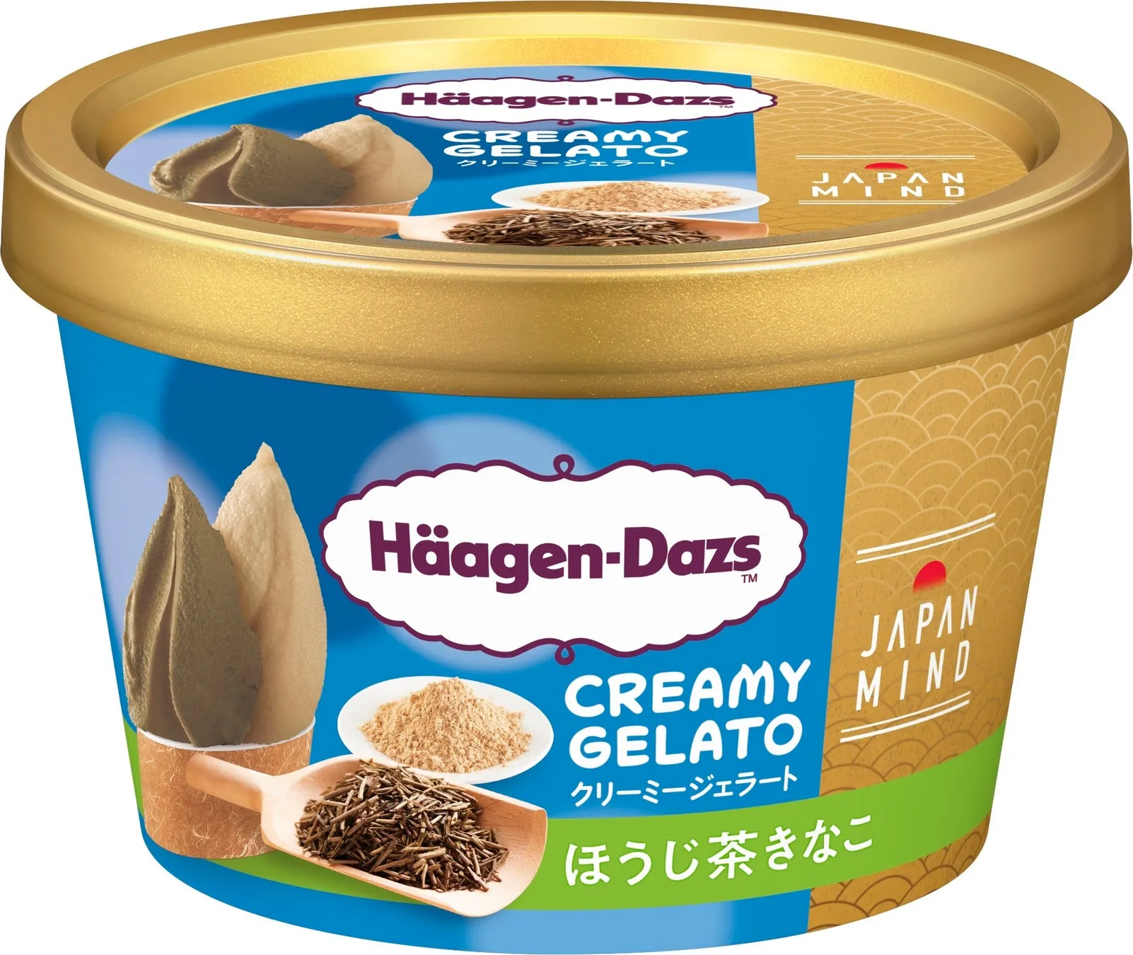 ミニカップ CREAMY GELATO『ほうじ茶きなこ』