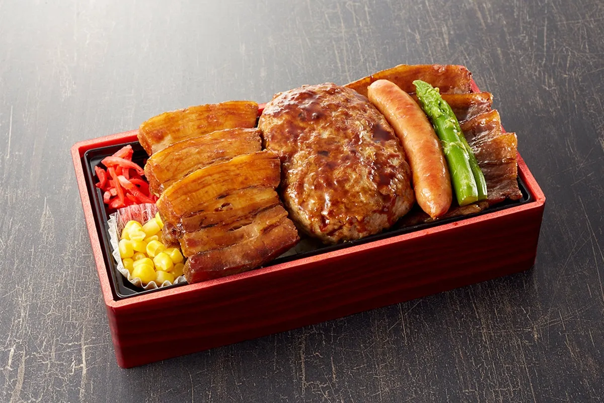 豚丼 美な都 網焼き十勝豚・ハンバーグ・トロトロ角煮の贅沢豚丼